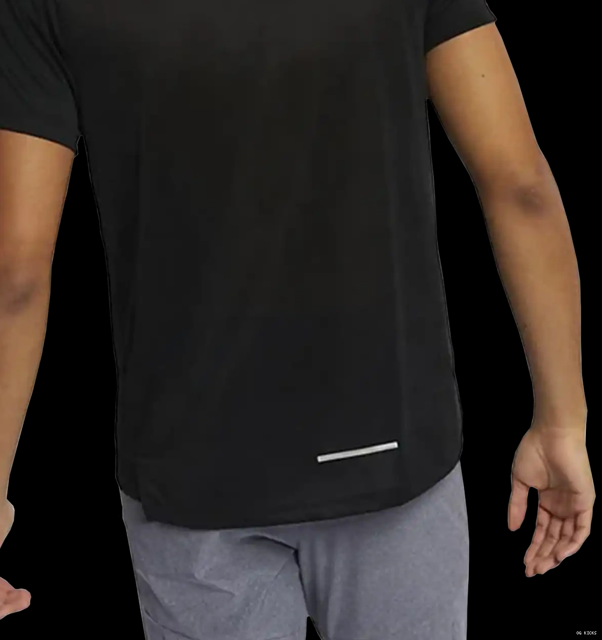 Miler Nike Dri-Fit Black 1.0 Shirt T 0610